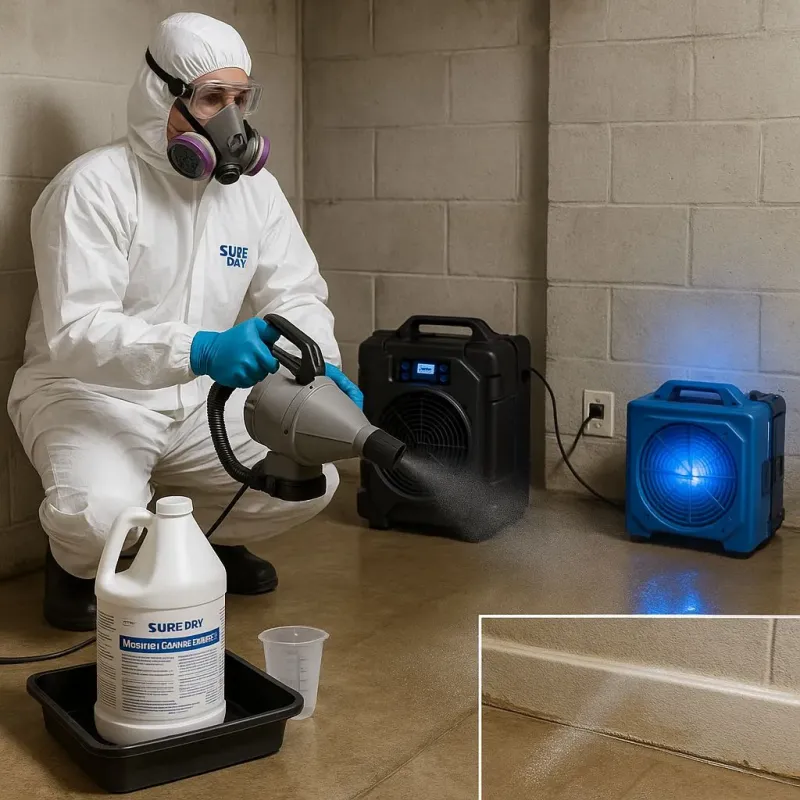 Sanitization and Odor Removal process in Beach City, OH