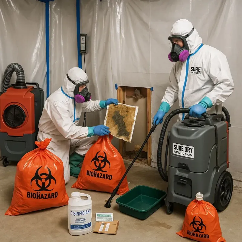 Contaminated Water Handling Protocols process in Beach City, OH