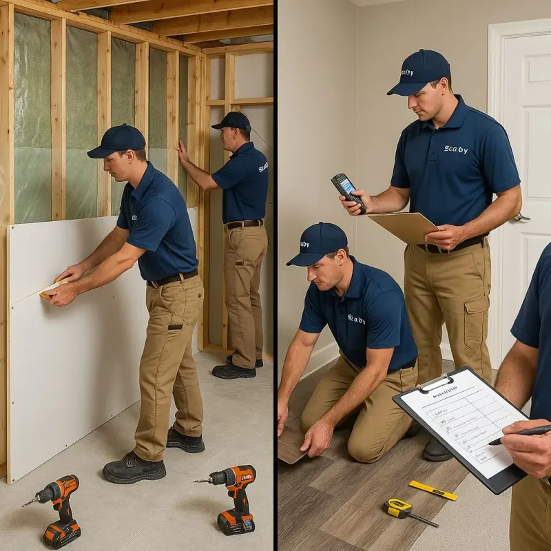 Repairs and Reconstruction process in Beach City, OH